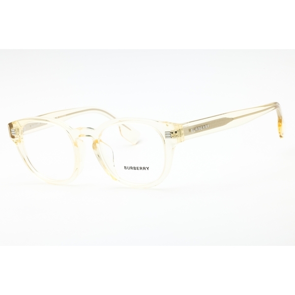 BURBERRY 0BE2382D 3852 Eyeglasses Transparent Yellow Frame  NWT Burberry 0BE2382D-3852 Eyeglasses